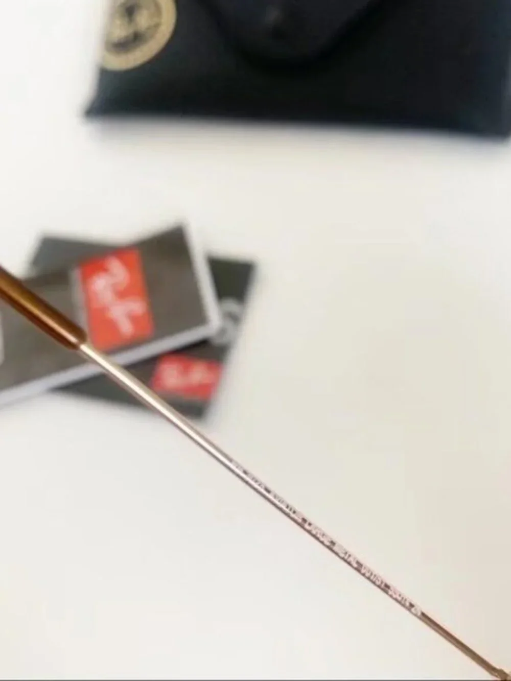 Ray-Ban 3025 Brown Aviator Sunglasses 58mm - Picture 6 of 6